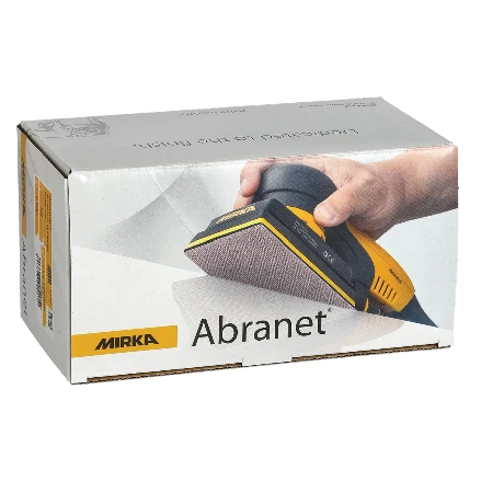 A box of an abrasive tool